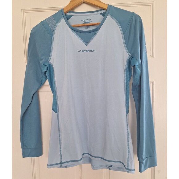 La Sportiva Beyond Long Sleeve Shirt Sweat Wicking Anti-Odor Base Layer S - Picture 13 of 15